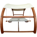 Leisure Season SBWC402 Swing Bed with Canopy