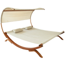 Leisure Season SNBC403 Sunbed with Canopy